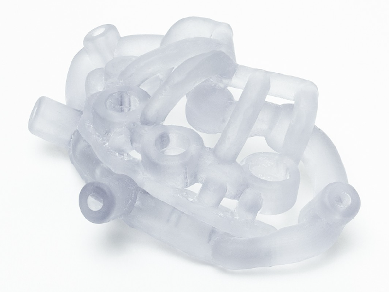 Guía quirúrgica de implante apilable impresa en 3D con la impresora Sonic XL 4K PLUS